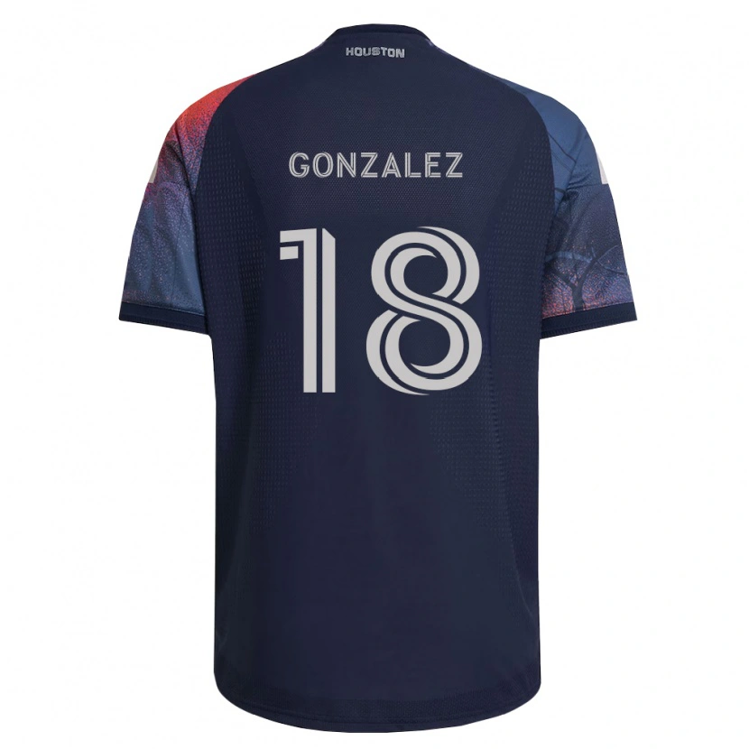 Danxen Damen Diego Gonzalez #18 Tiefblau Weiß Orange Auswärtstrikot Trikot 2026/27 T-Shirt