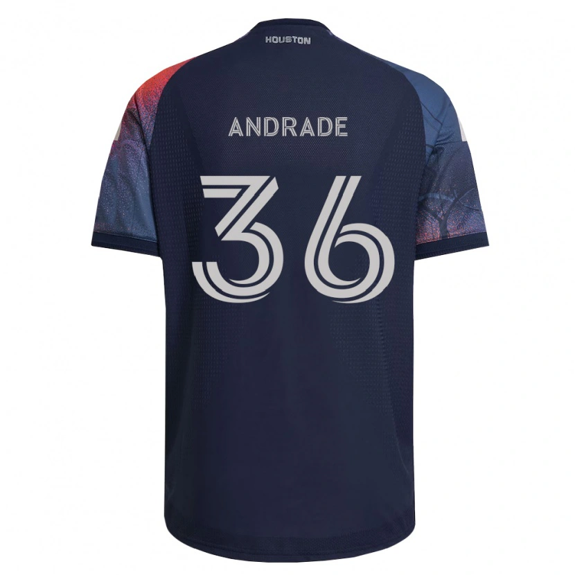 Danxen Damen Felipe Andrade #36 Tiefblau Weiß Orange Auswärtstrikot Trikot 2026/27 T-Shirt