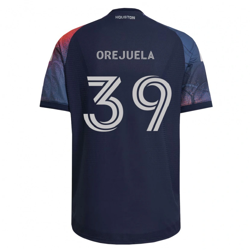 Danxen Damen Jesus Orejuela #39 Tiefblau Weiß Orange Auswärtstrikot Trikot 2026/27 T-Shirt