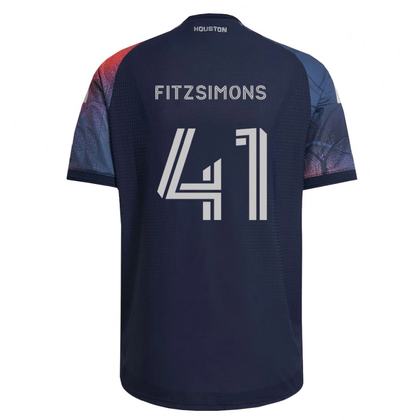 Danxen Damen Brogan Fitzsimons #41 Tiefblau Weiß Orange Auswärtstrikot Trikot 2026/27 T-Shirt