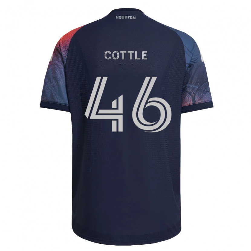 Danxen Damen Tristan Cottle #46 Tiefblau Weiß Orange Auswärtstrikot Trikot 2026/27 T-Shirt