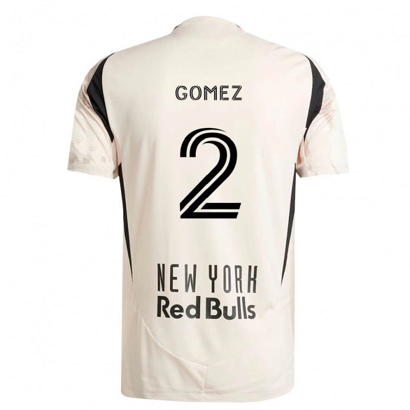 Danxen Damen Álex Gómez #2 Off-Weiß Rot Schwarz Auswärtstrikot Trikot 2026/27 T-Shirt