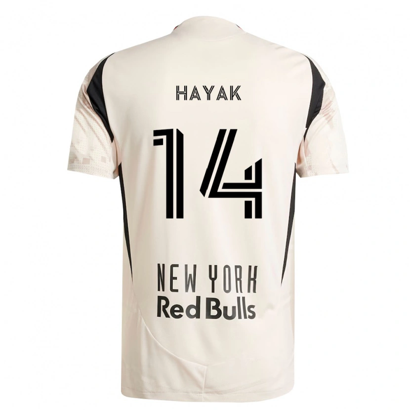 Danxen Damen Ari Hayak #14 Off-Weiß Rot Schwarz Auswärtstrikot Trikot 2026/27 T-Shirt