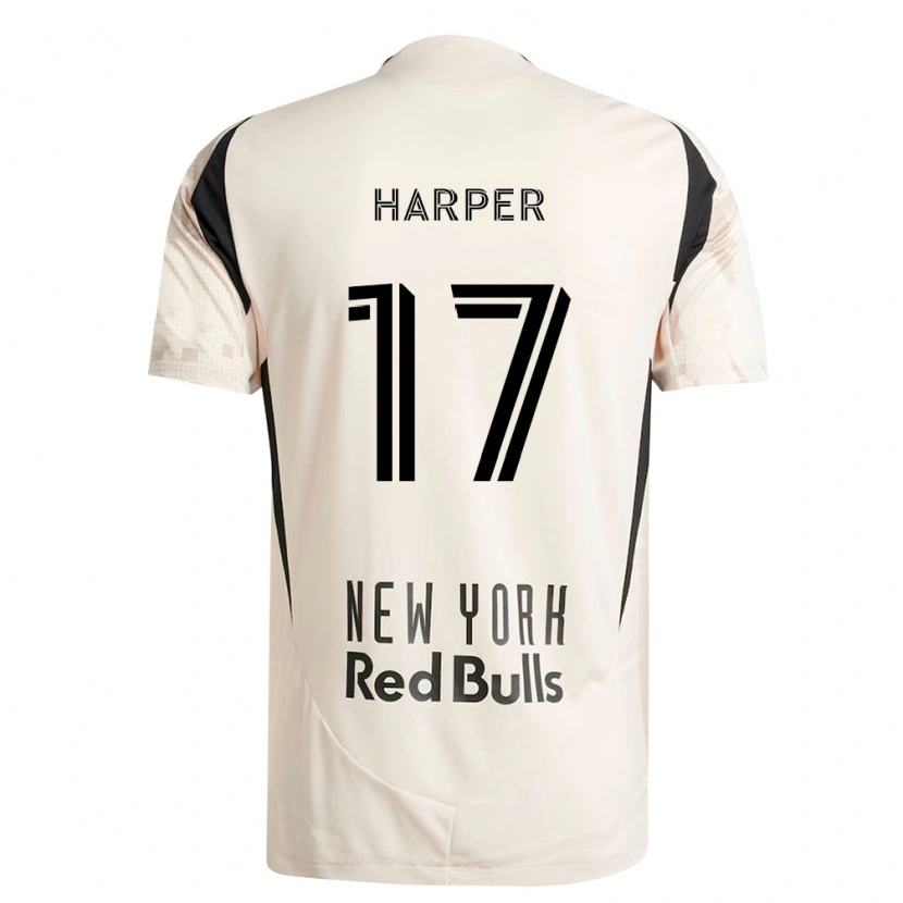 Danxen Damen Cameron Harper #17 Off-Weiß Rot Schwarz Auswärtstrikot Trikot 2026/27 T-Shirt