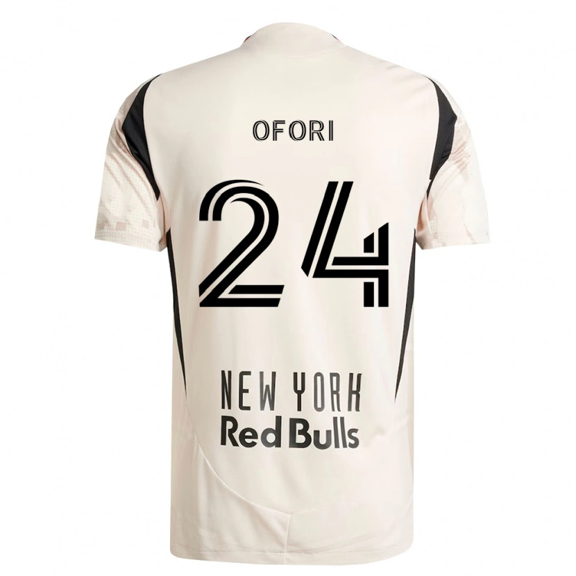 Danxen Damen Curtis Ofori #24 Off-Weiß Rot Schwarz Auswärtstrikot Trikot 2026/27 T-Shirt