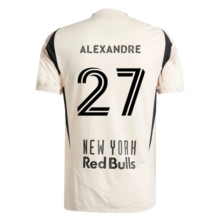 Danxen Damen Davi Alexandre #27 Off-Weiß Rot Schwarz Auswärtstrikot Trikot 2026/27 T-Shirt