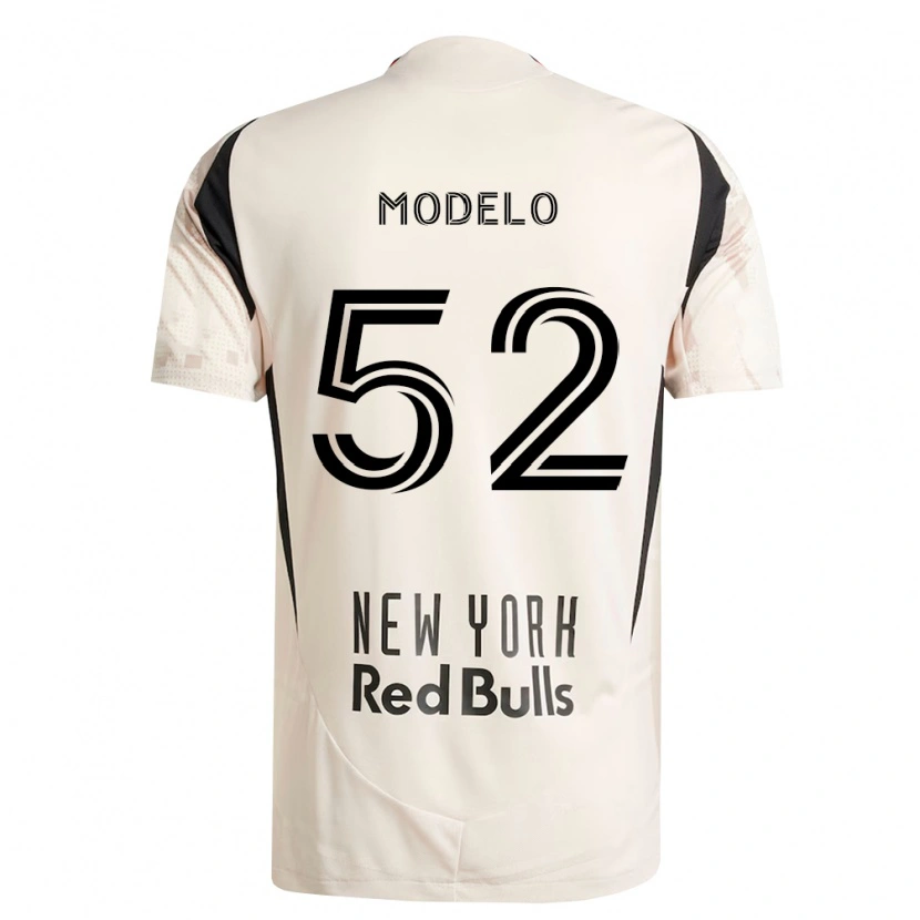 Danxen Damen Aimar Modelo #52 Off-Weiß Rot Schwarz Auswärtstrikot Trikot 2026/27 T-Shirt