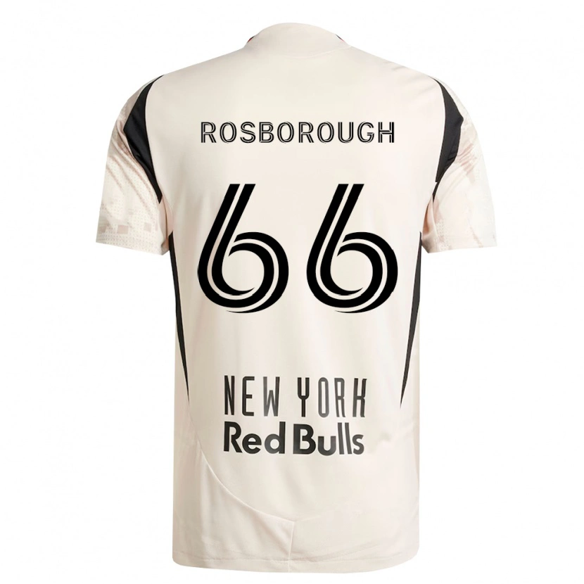 Danxen Damen Tanner Rosborough #66 Off-Weiß Rot Schwarz Auswärtstrikot Trikot 2026/27 T-Shirt