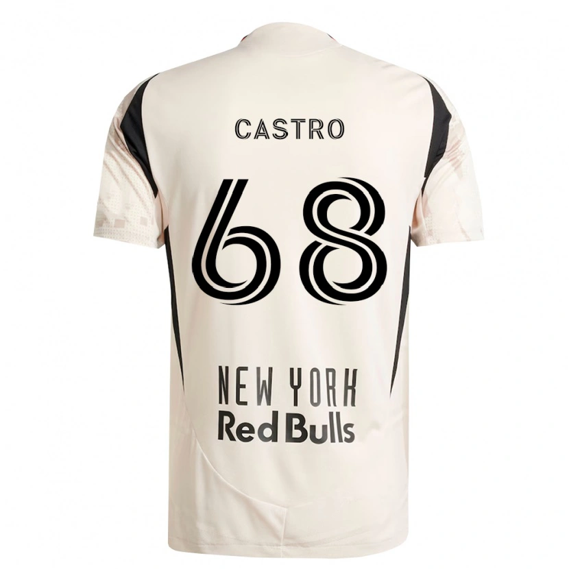 Danxen Damen Bradley Castro #68 Off-Weiß Rot Schwarz Auswärtstrikot Trikot 2026/27 T-Shirt