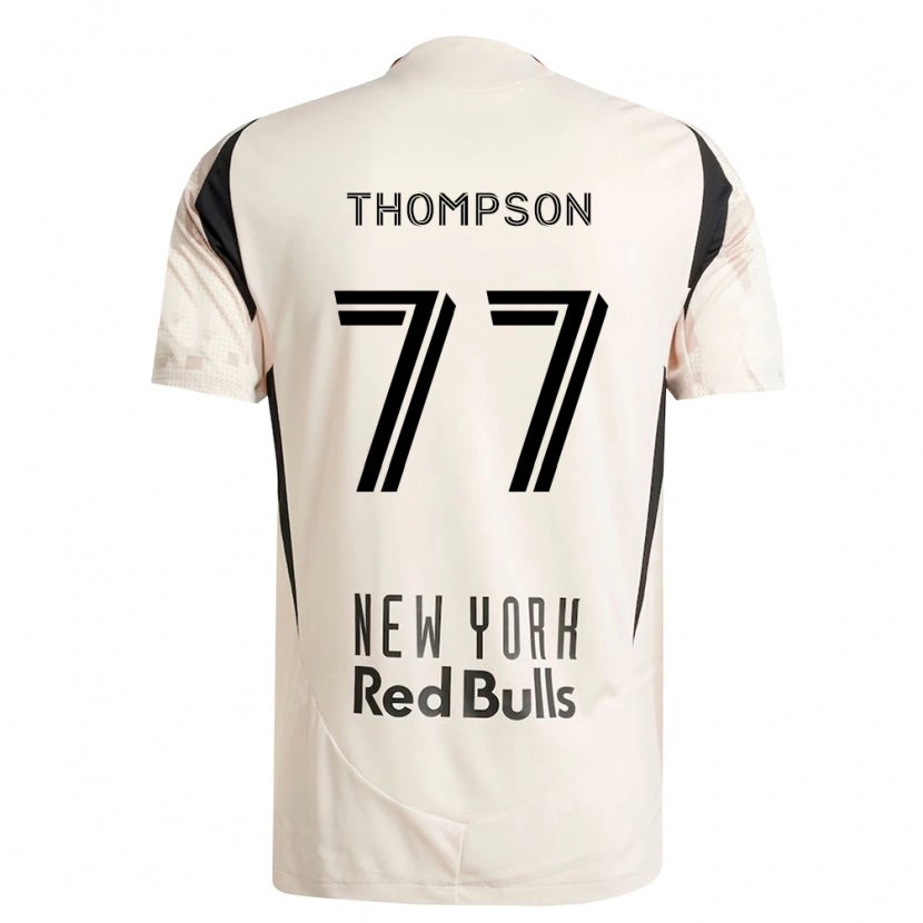 Danxen Damen Amos Shapiro-Thompson #77 Off-Weiß Rot Schwarz Auswärtstrikot Trikot 2026/27 T-Shirt