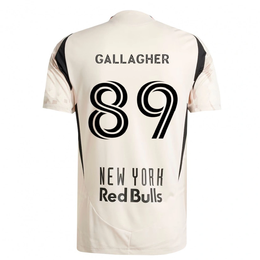 Danxen Damen Christian Gallagher #89 Off-Weiß Rot Schwarz Auswärtstrikot Trikot 2026/27 T-Shirt