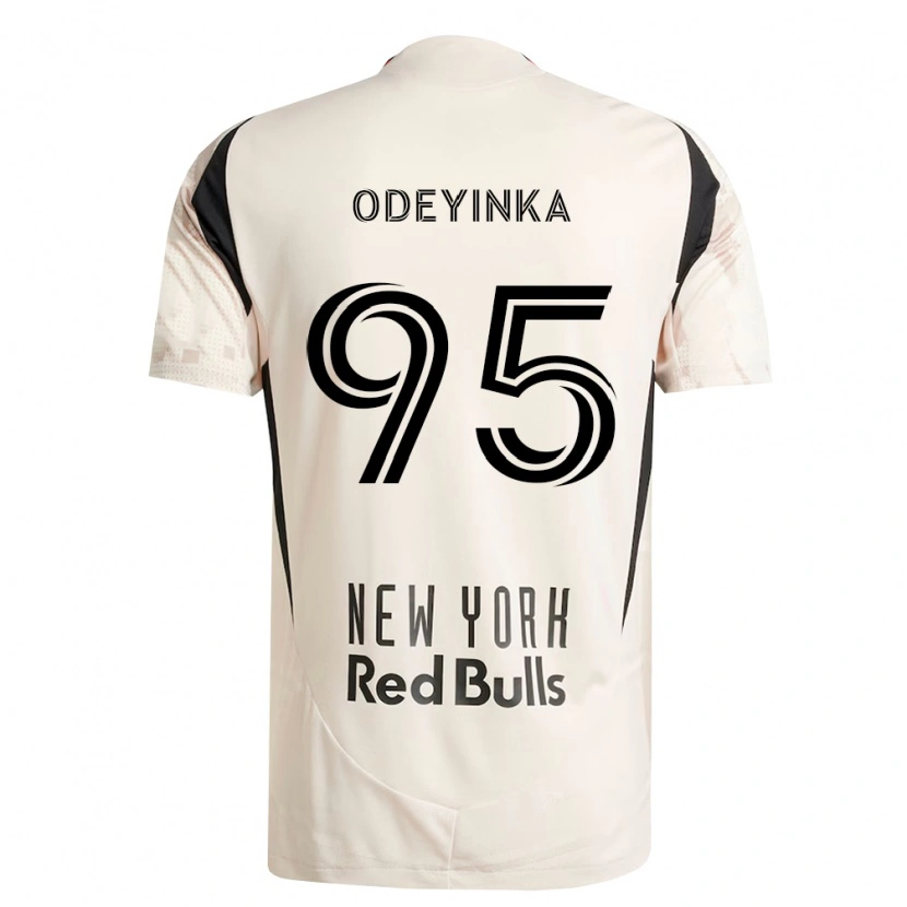 Danxen Damen Malik Odeyinka #95 Off-Weiß Rot Schwarz Auswärtstrikot Trikot 2026/27 T-Shirt