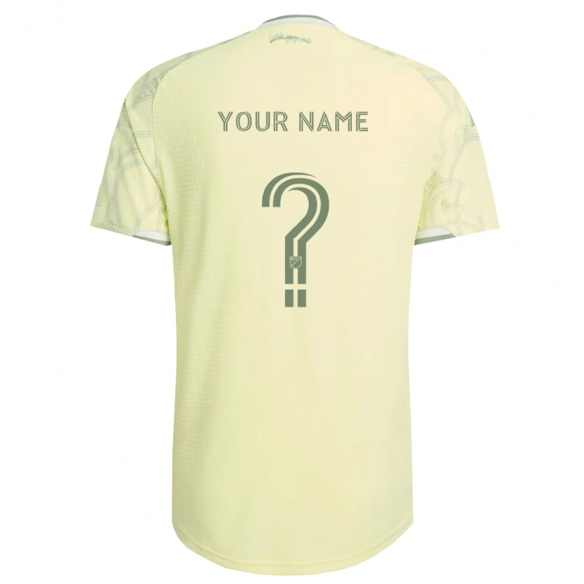 Danxen Damen Ihren Namen #0 Beige Weiß Auswärtstrikot Trikot 2026/27 T-Shirt