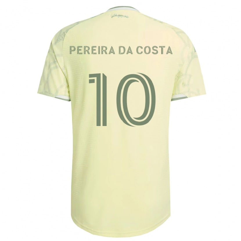 Danxen Damen David Da Costa #10 Beige Weiß Auswärtstrikot Trikot 2026/27 T-Shirt