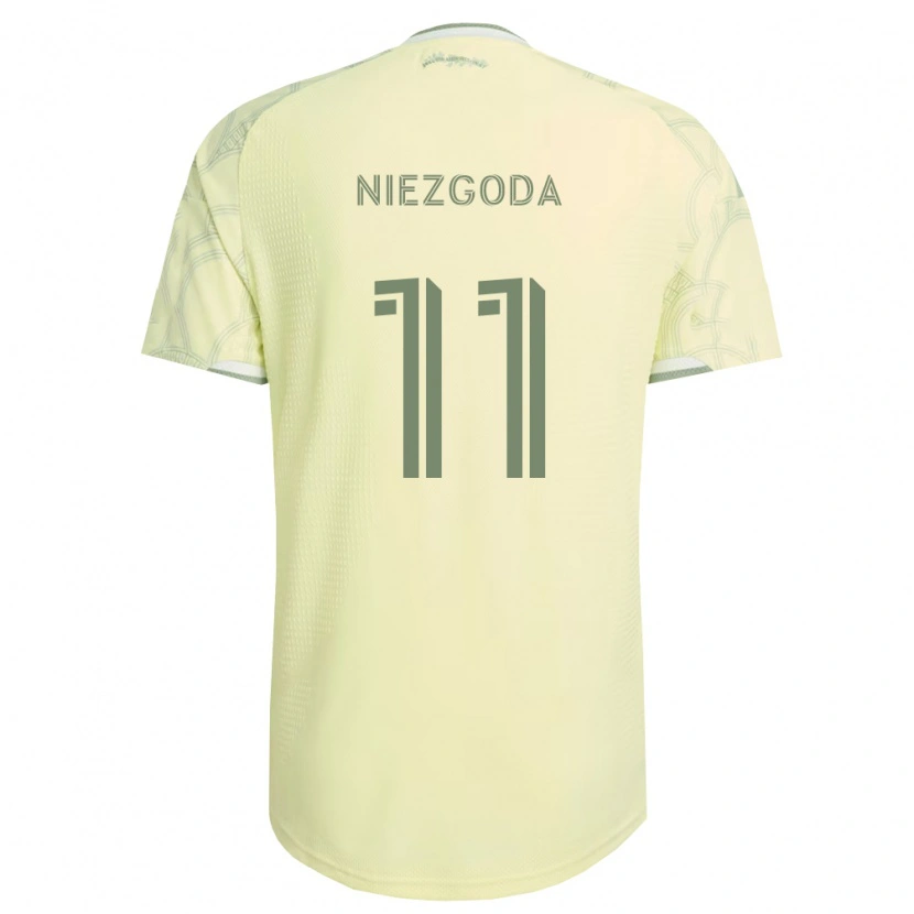 Danxen Damen Jaroslaw Niezgoda #11 Beige Weiß Auswärtstrikot Trikot 2026/27 T-Shirt