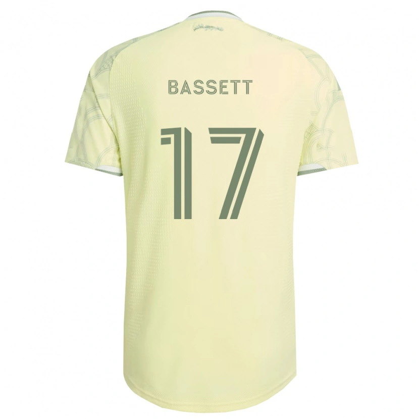 Danxen Damen Cole Bassett #17 Beige Weiß Auswärtstrikot Trikot 2026/27 T-Shirt