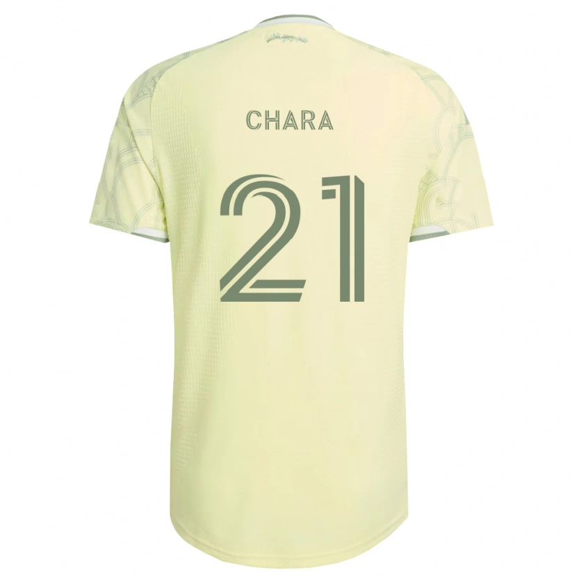 Danxen Damen Diego Chará #21 Beige Weiß Auswärtstrikot Trikot 2026/27 T-Shirt