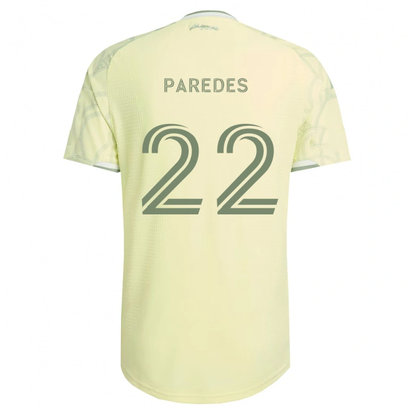 Danxen Damen Cristhian Paredes #22 Beige Weiß Auswärtstrikot Trikot 2026/27 T-Shirt