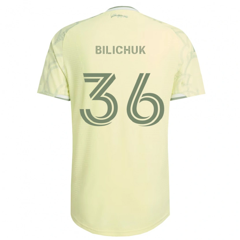 Danxen Damen Ryan Bilichuk #36 Beige Weiß Auswärtstrikot Trikot 2026/27 T-Shirt