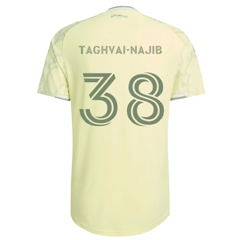 Danxen Damen Braxton Taghvai-Najib #38 Beige Weiß Auswärtstrikot Trikot 2026/27 T-Shirt