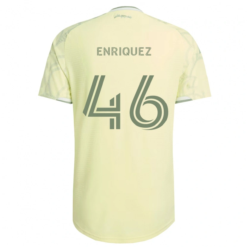Danxen Damen Adolfo Enríquez #46 Beige Weiß Auswärtstrikot Trikot 2026/27 T-Shirt