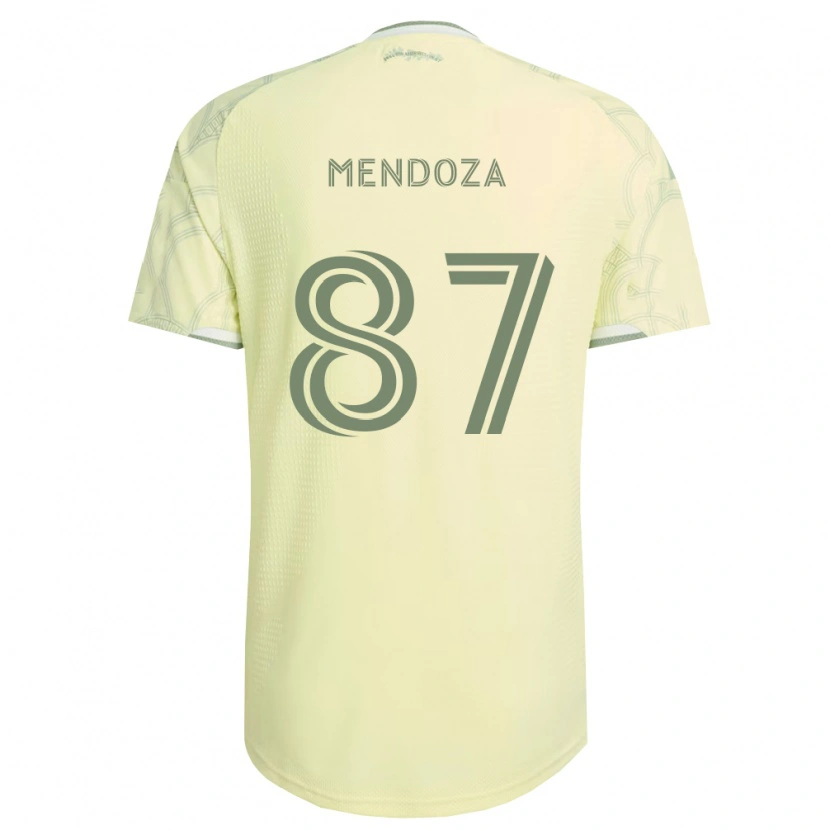 Danxen Damen Christian Mendoza #87 Beige Weiß Auswärtstrikot Trikot 2026/27 T-Shirt