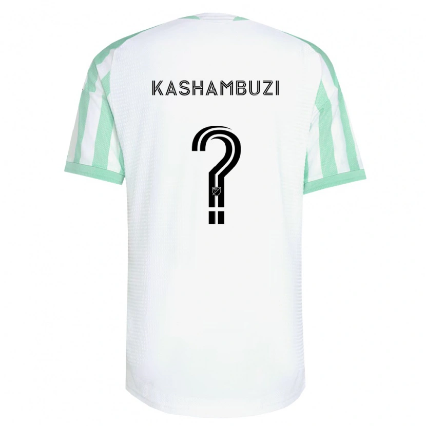 Danxen Damen Nick Kashambuzi #0 Hellgrün Schwarz Weiß Auswärtstrikot Trikot 2026/27 T-Shirt