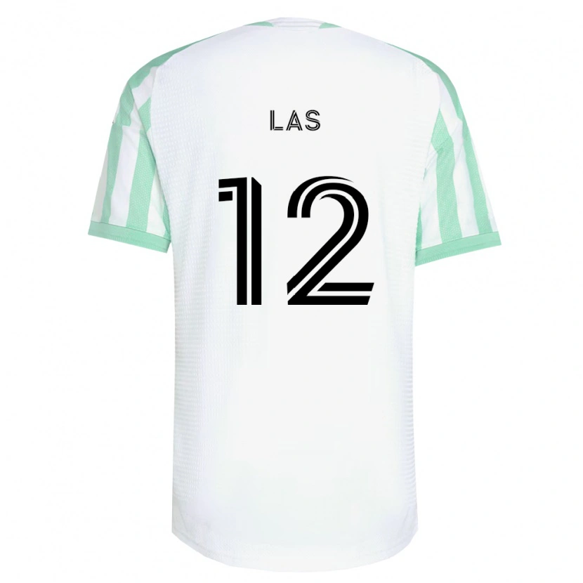 Danxen Damen Damian Las #12 Hellgrün Schwarz Weiß Auswärtstrikot Trikot 2026/27 T-Shirt