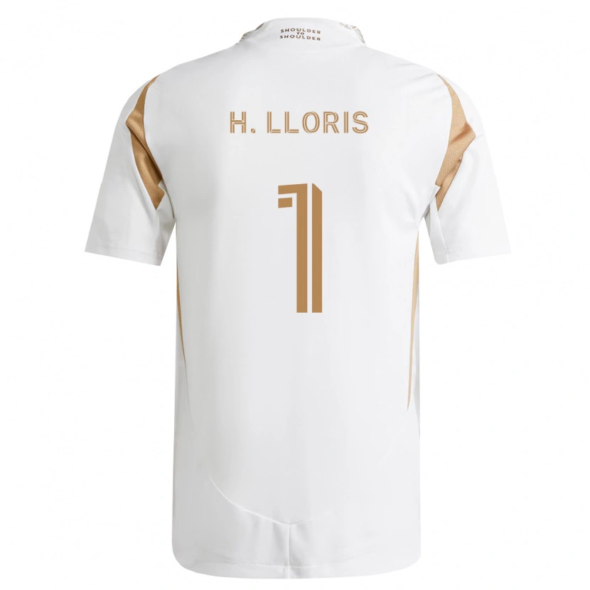 Danxen Damen Hugo Lloris #1 Weiß Braun Auswärtstrikot Trikot 2026/27 T-Shirt
