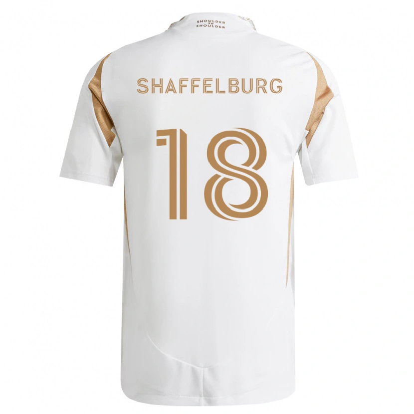Danxen Damen Jacob Shaffelburg #18 Weiß Braun Auswärtstrikot Trikot 2026/27 T-Shirt