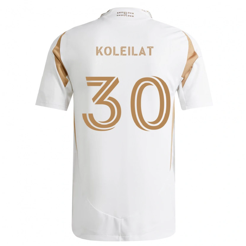 Danxen Damen Jassem Koleilat #30 Weiß Braun Auswärtstrikot Trikot 2026/27 T-Shirt