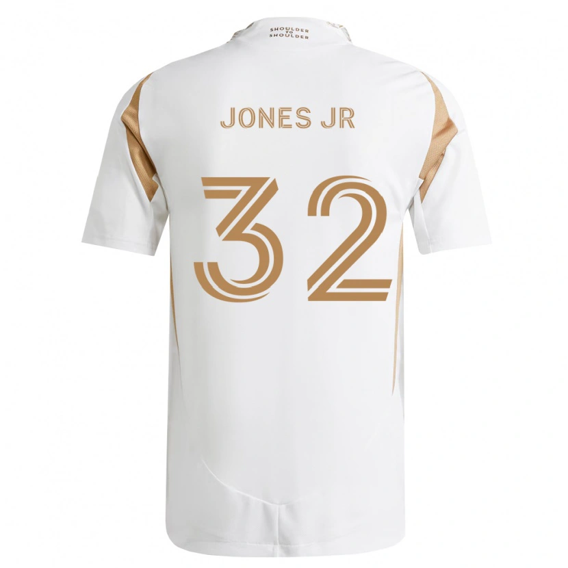 Danxen Damen Deryk Jones Jr #32 Weiß Braun Auswärtstrikot Trikot 2026/27 T-Shirt