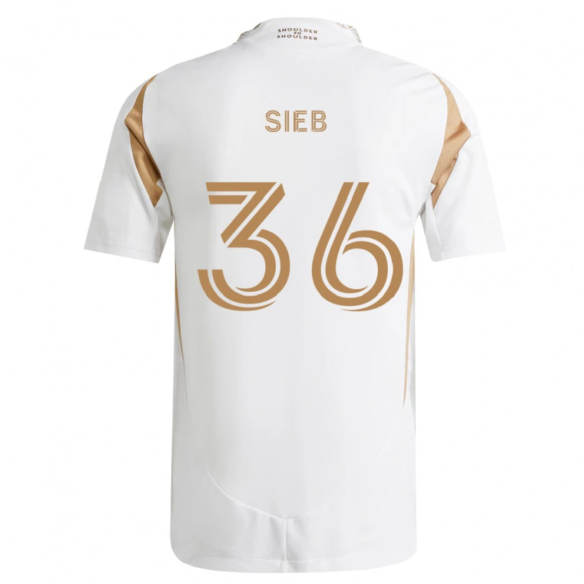Danxen Damen Armindo Sieb #36 Weiß Braun Auswärtstrikot Trikot 2026/27 T-Shirt