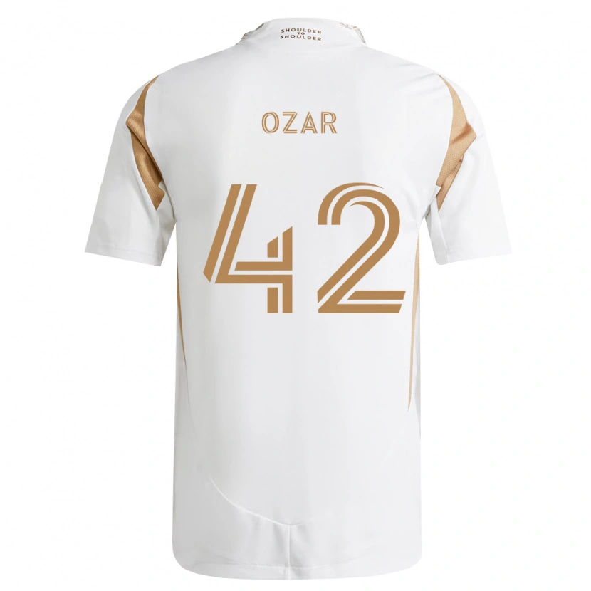 Danxen Damen Miles Ozar #42 Weiß Braun Auswärtstrikot Trikot 2026/27 T-Shirt