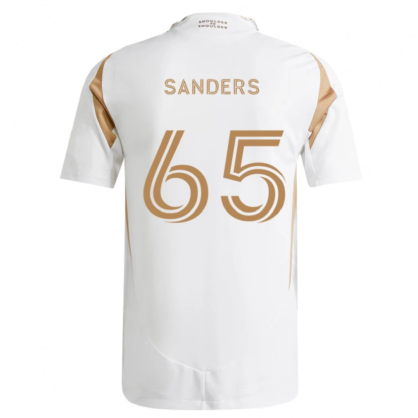 Danxen Damen Adrian Sanders #65 Weiß Braun Auswärtstrikot Trikot 2026/27 T-Shirt