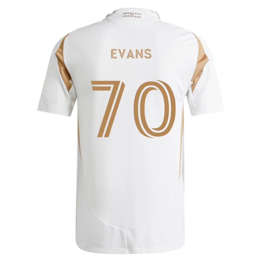 Danxen Damen Matthew Evans #70 Weiß Braun Auswärtstrikot Trikot 2026/27 T-Shirt