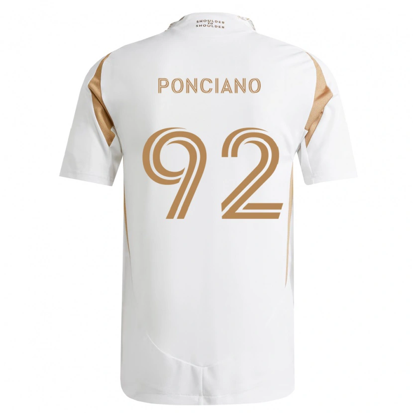 Danxen Damen Emir Ponciano #92 Weiß Braun Auswärtstrikot Trikot 2026/27 T-Shirt