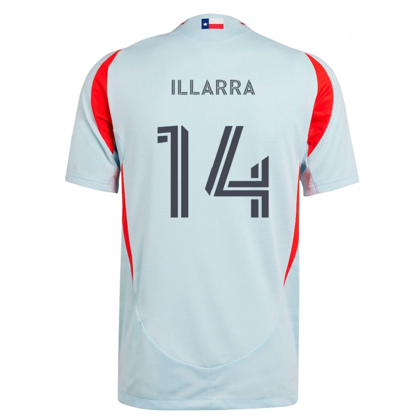Danxen Damen Asier Illarramendi #14 Dunkelgrau Weiß Rot Auswärtstrikot Trikot 2026/27 T-Shirt