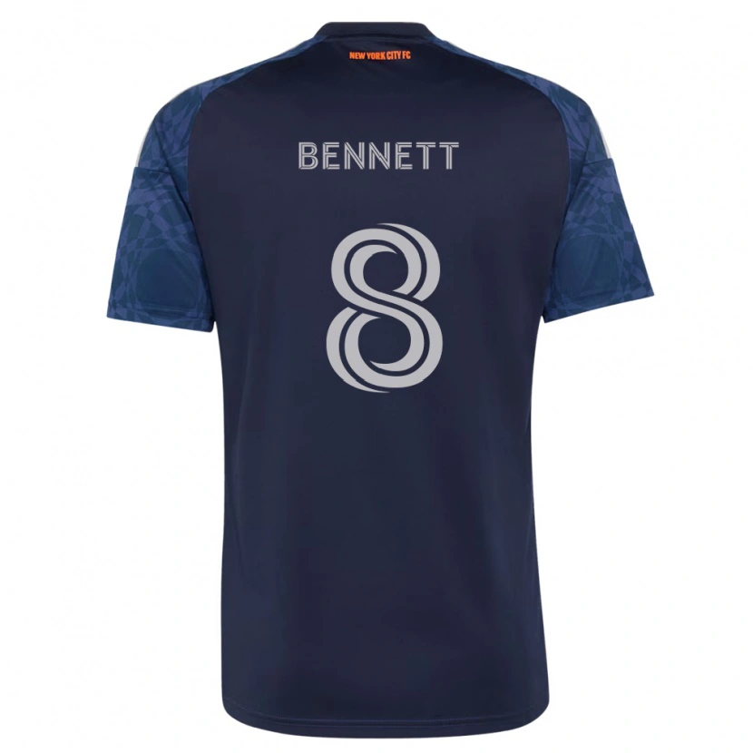 Danxen Damen Jaheem Bennett #8 Tiefblau Weiß Auswärtstrikot Trikot 2026/27 T-Shirt