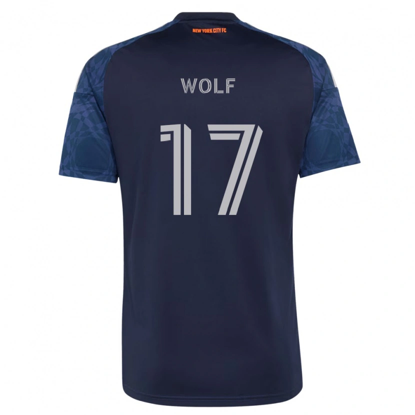 Danxen Damen Hannes Wolf #17 Tiefblau Weiß Auswärtstrikot Trikot 2026/27 T-Shirt