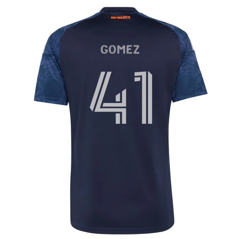 Danxen Damen Julián Gómez #41 Tiefblau Weiß Auswärtstrikot Trikot 2026/27 T-Shirt