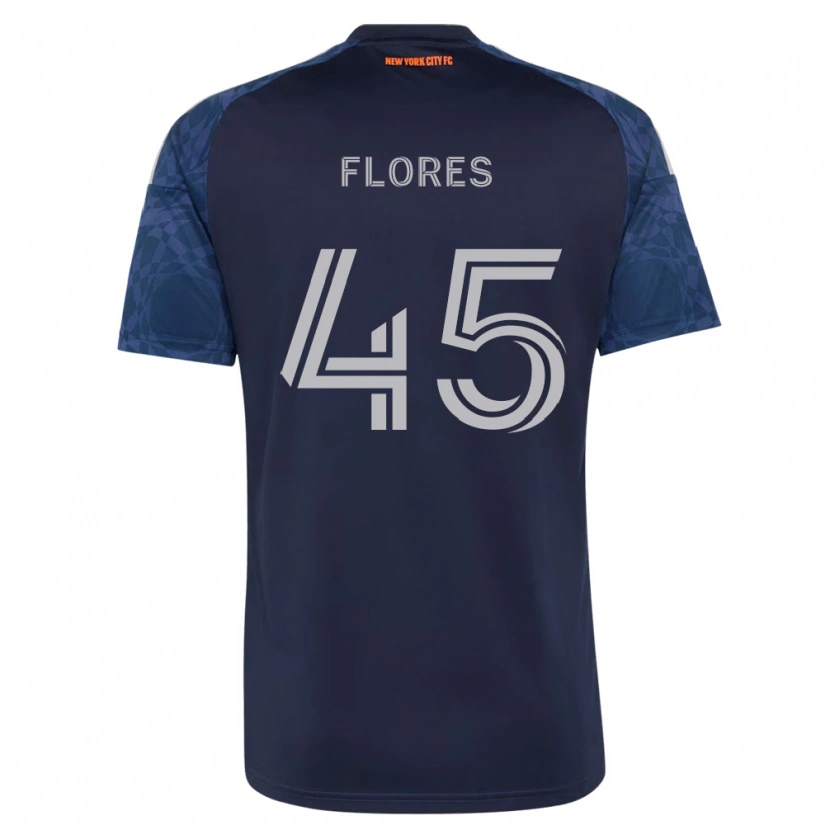 Danxen Damen Brian Flores #45 Tiefblau Weiß Auswärtstrikot Trikot 2026/27 T-Shirt