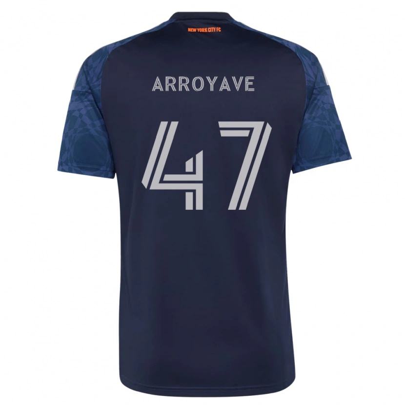 Danxen Damen Jacob Arroyave #47 Tiefblau Weiß Auswärtstrikot Trikot 2026/27 T-Shirt