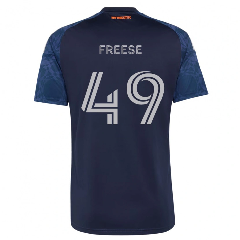 Danxen Damen Matt Freese #49 Tiefblau Weiß Auswärtstrikot Trikot 2026/27 T-Shirt