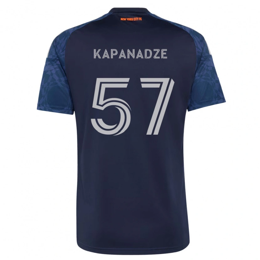 Danxen Damen Nicholas Kapanadze #57 Tiefblau Weiß Auswärtstrikot Trikot 2026/27 T-Shirt