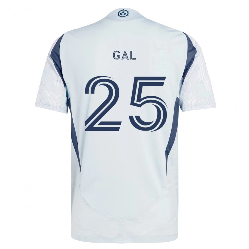 Danxen Damen Jeff Gal #25 Blau Grau Weiß Auswärtstrikot Trikot 2026/27 T-Shirt