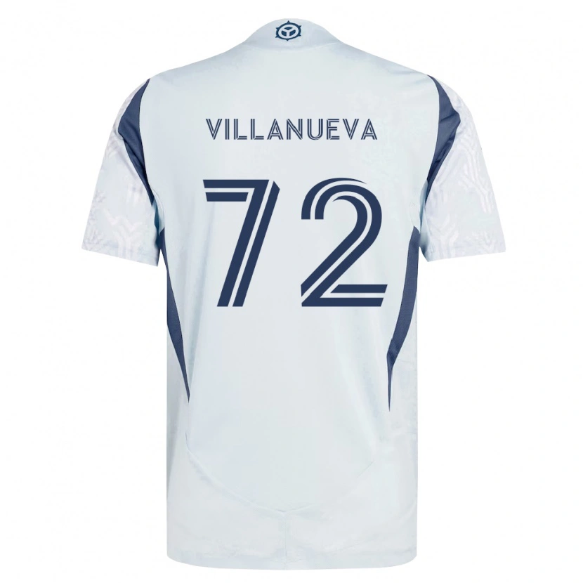 Danxen Damen Damyan Villanueva #72 Blau Grau Weiß Auswärtstrikot Trikot 2026/27 T-Shirt
