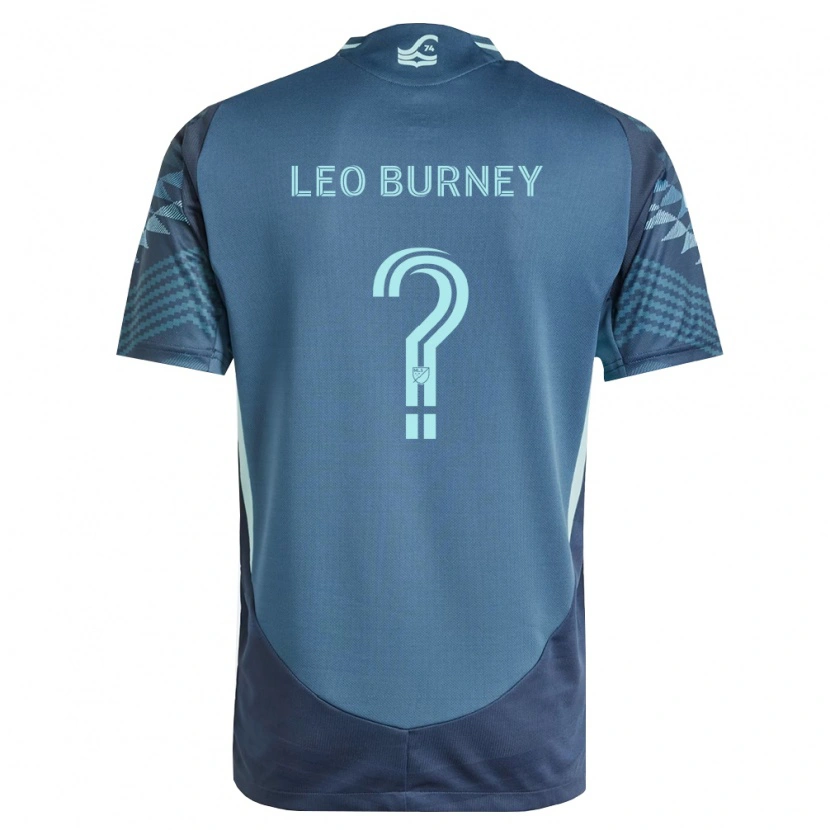 Danxen Damen Leo Burney #0 Marineblau Grün Auswärtstrikot Trikot 2026/27 T-Shirt
