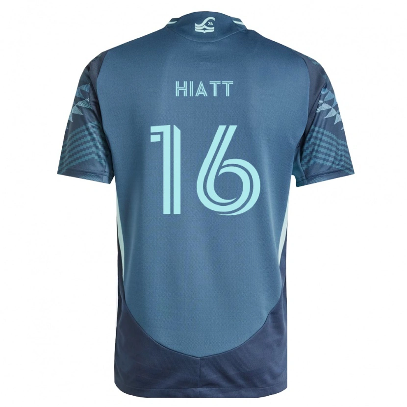 Danxen Damen Samantha Hiatt #16 Marineblau Grün Auswärtstrikot Trikot 2026/27 T-Shirt