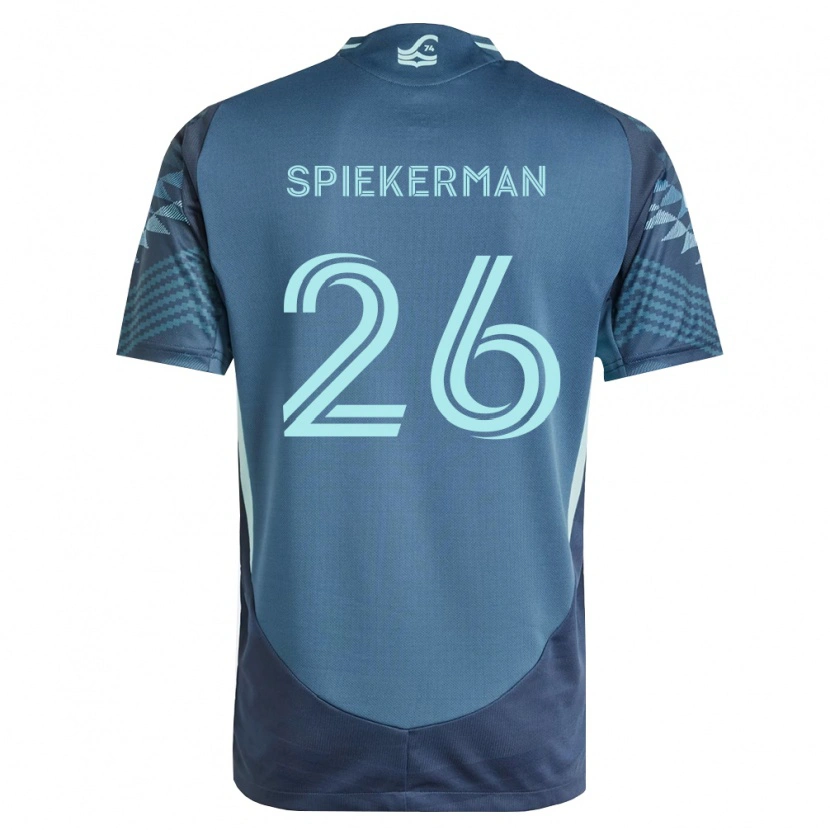 Danxen Damen Stephanie Spiekerman #26 Marineblau Grün Auswärtstrikot Trikot 2026/27 T-Shirt